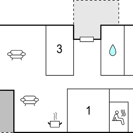 度假居 Awesome In With Kitchen