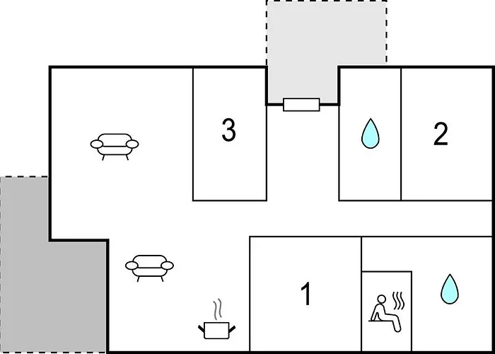 Feriehus Awesome In With Kitchen